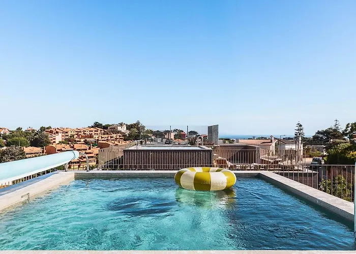 The Lusitania -cascais - Rooftop Pool アパート カスカイス