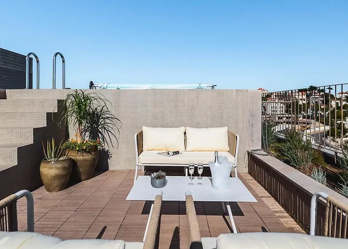 The Lusitania -cascais - Rooftop Pool Apartmán